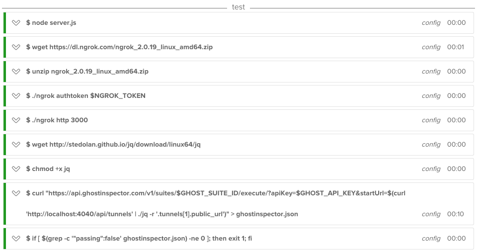 CircleCI Test Passing