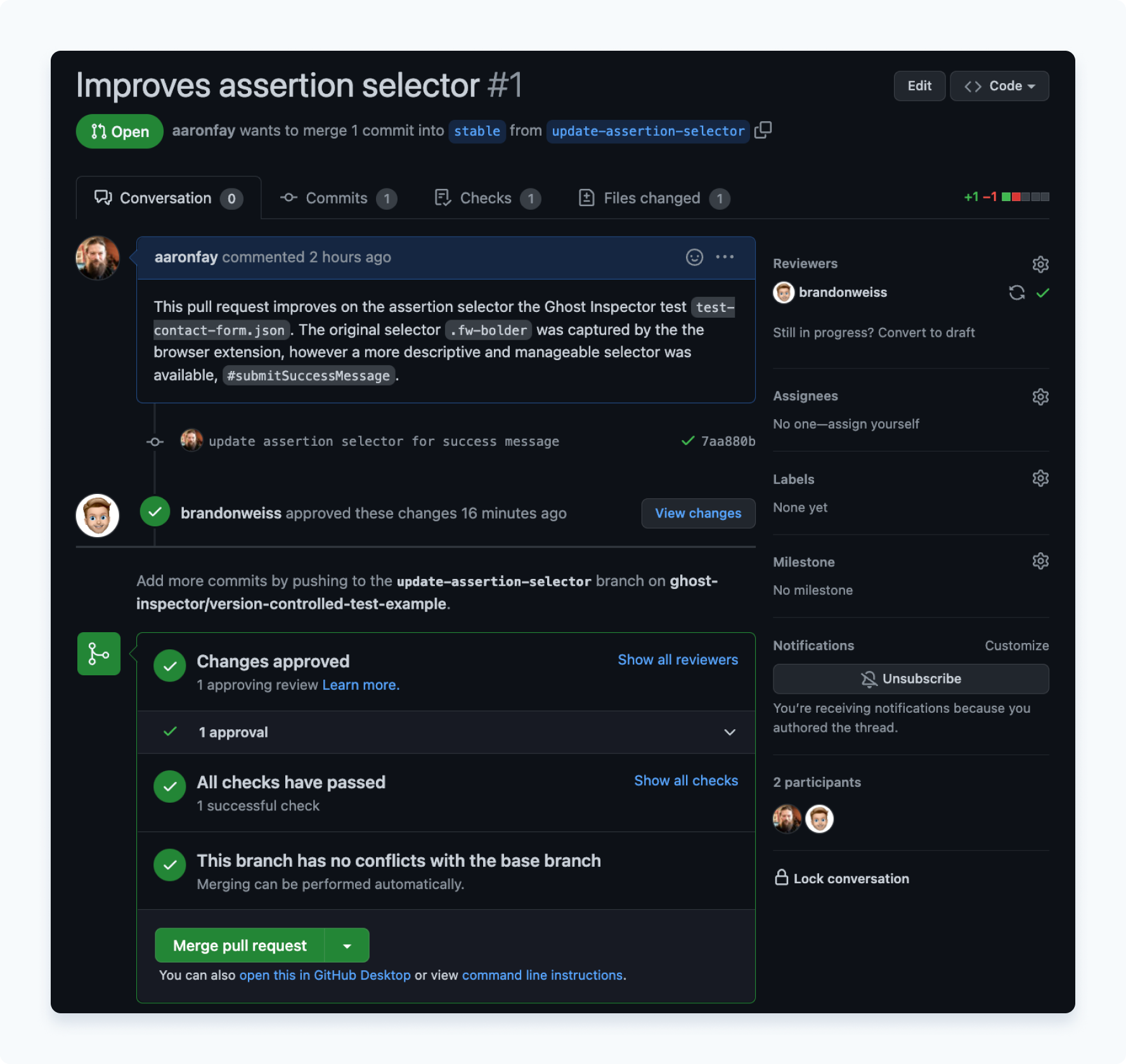 GitHub Actions status
