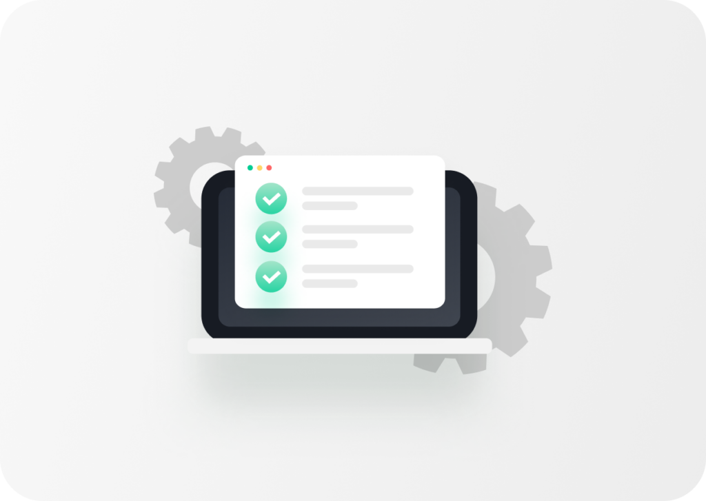 data checklist graphic